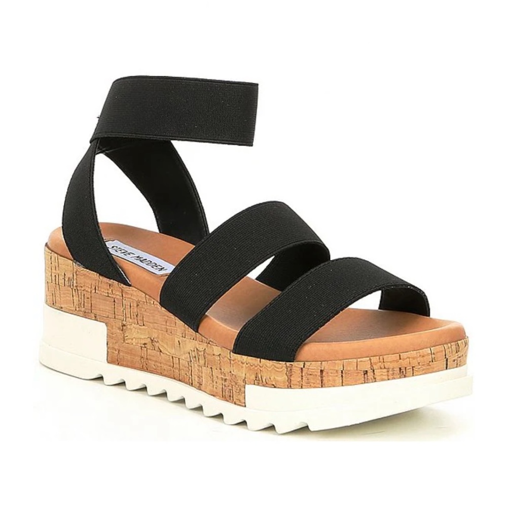 Steve Madden Platform Wedge Sandals - Size 9